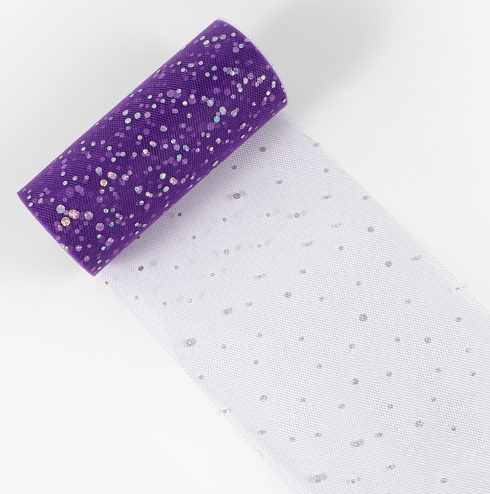 Фатин с блестками 15 см