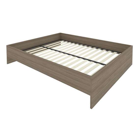 Light Кровать с ортопедическим основанием без изголовья С-К-160 Вяз Благородный 1650*2050*400