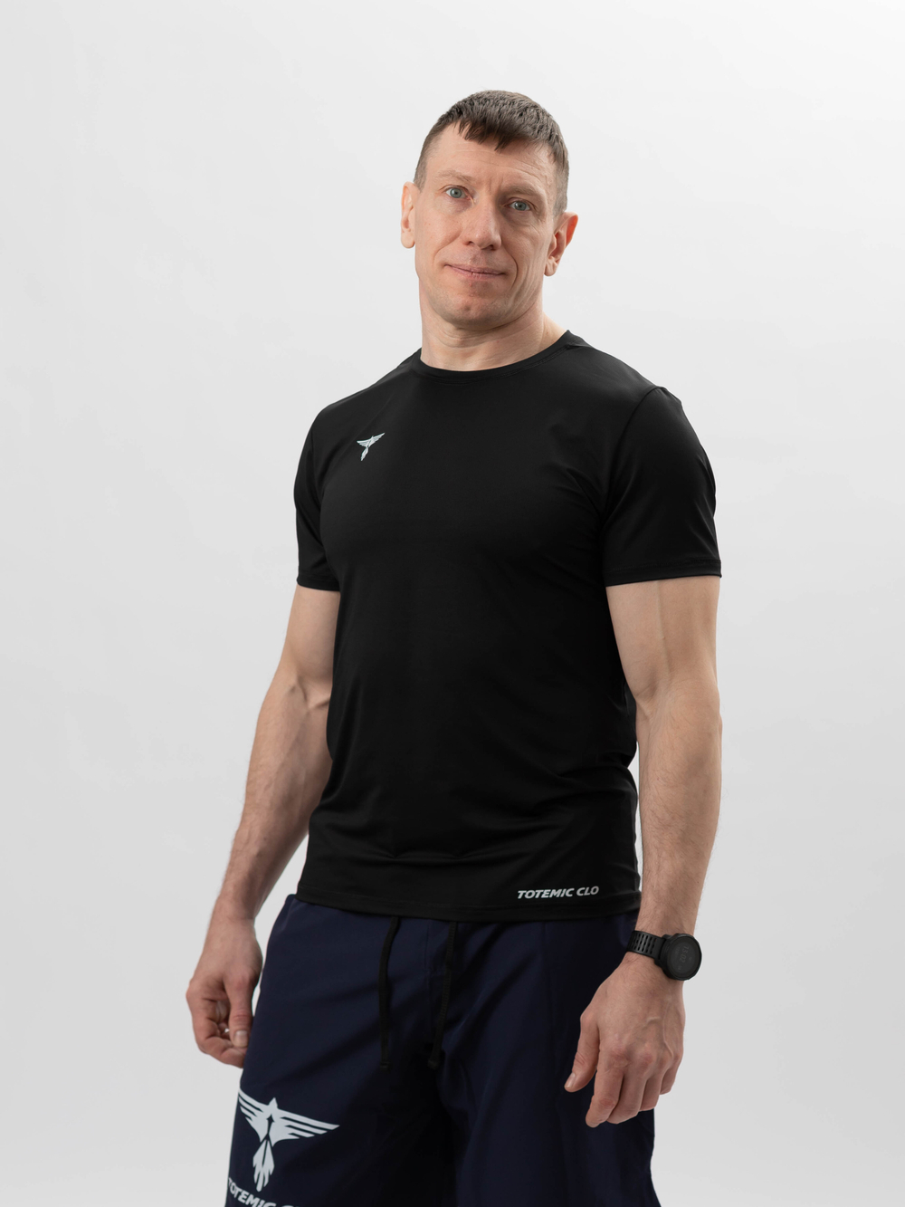 Футболка спортивная TOTEMIC CLO черная
