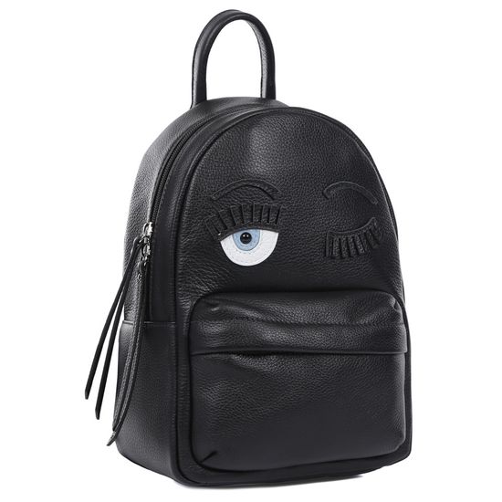 Рюкзак-мини, кожа, FABRETTI 15859C2-W3-018/065 black