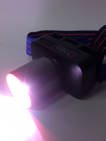 Фонарь налобный яркий Огонь YT-2192