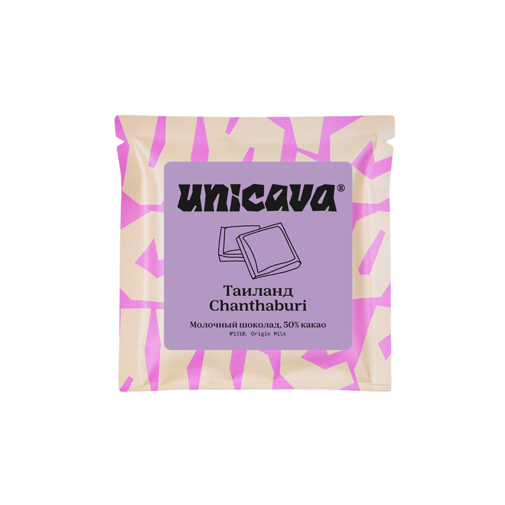 Таиланд Chanthaburi, молочный шоколад 50 %