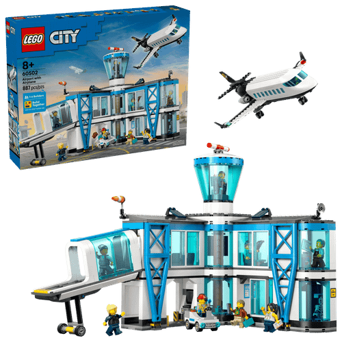 Конструктор LEGO City 60502 Airport with Airplane