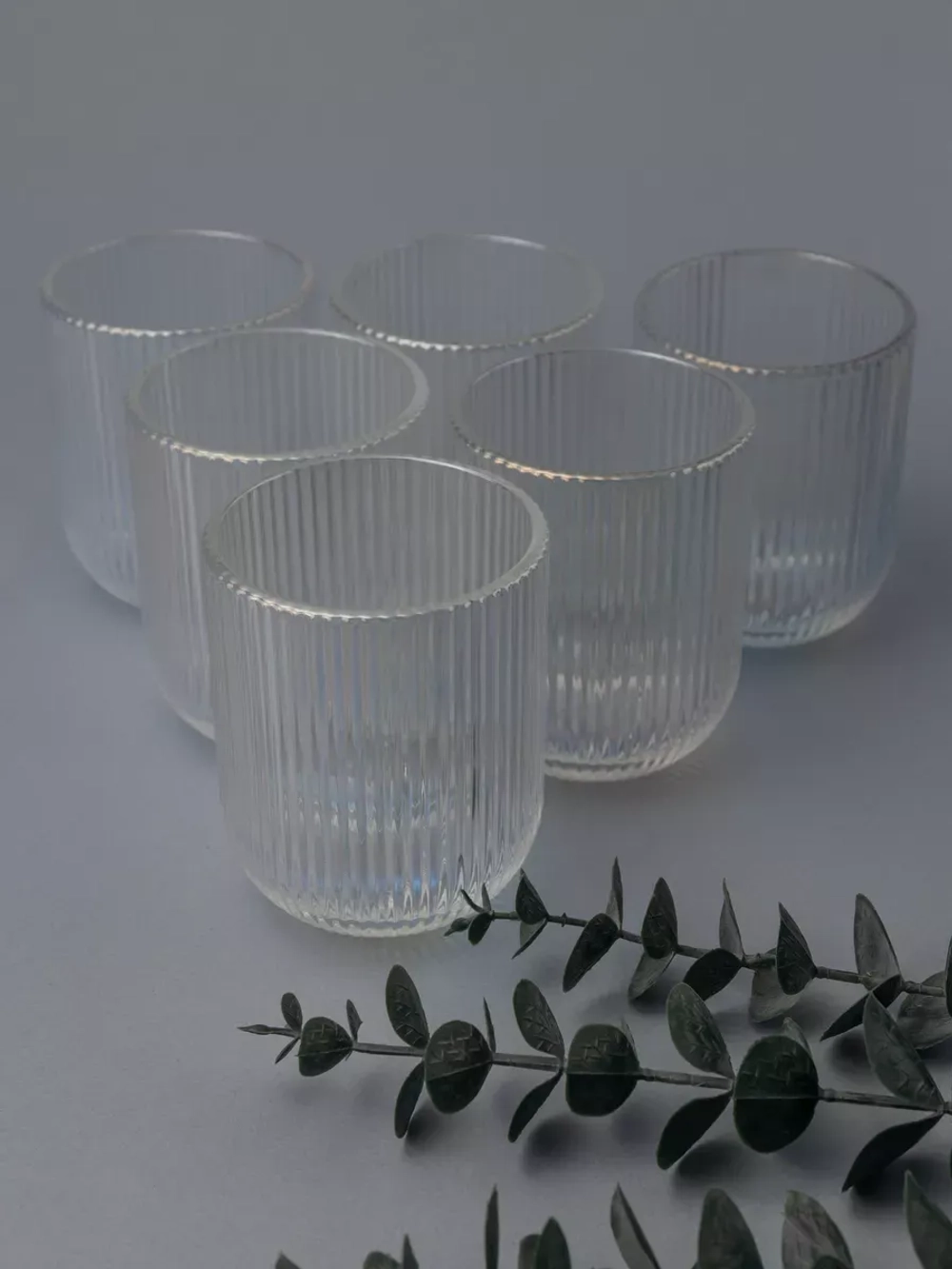 Набор бокалов для виски, 270 мл. 6 шт. Перламутровые