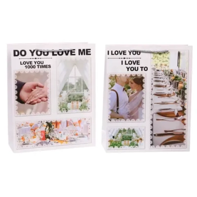 Пакет подарочный «Сказочная любовь» 26*32*10 см, микс