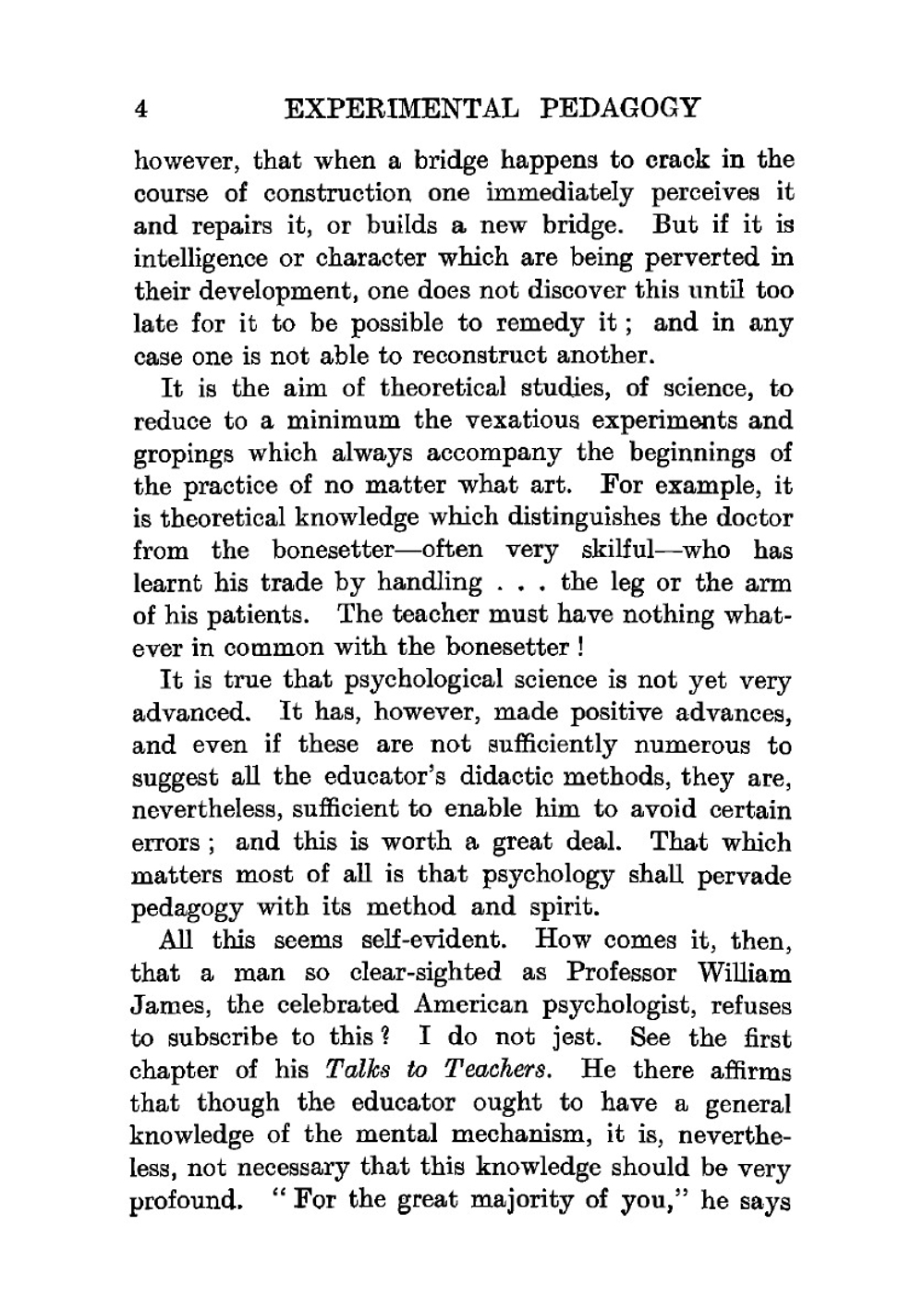 Experimental Pedagogy And The Psychology Of The Child | E. Claparede