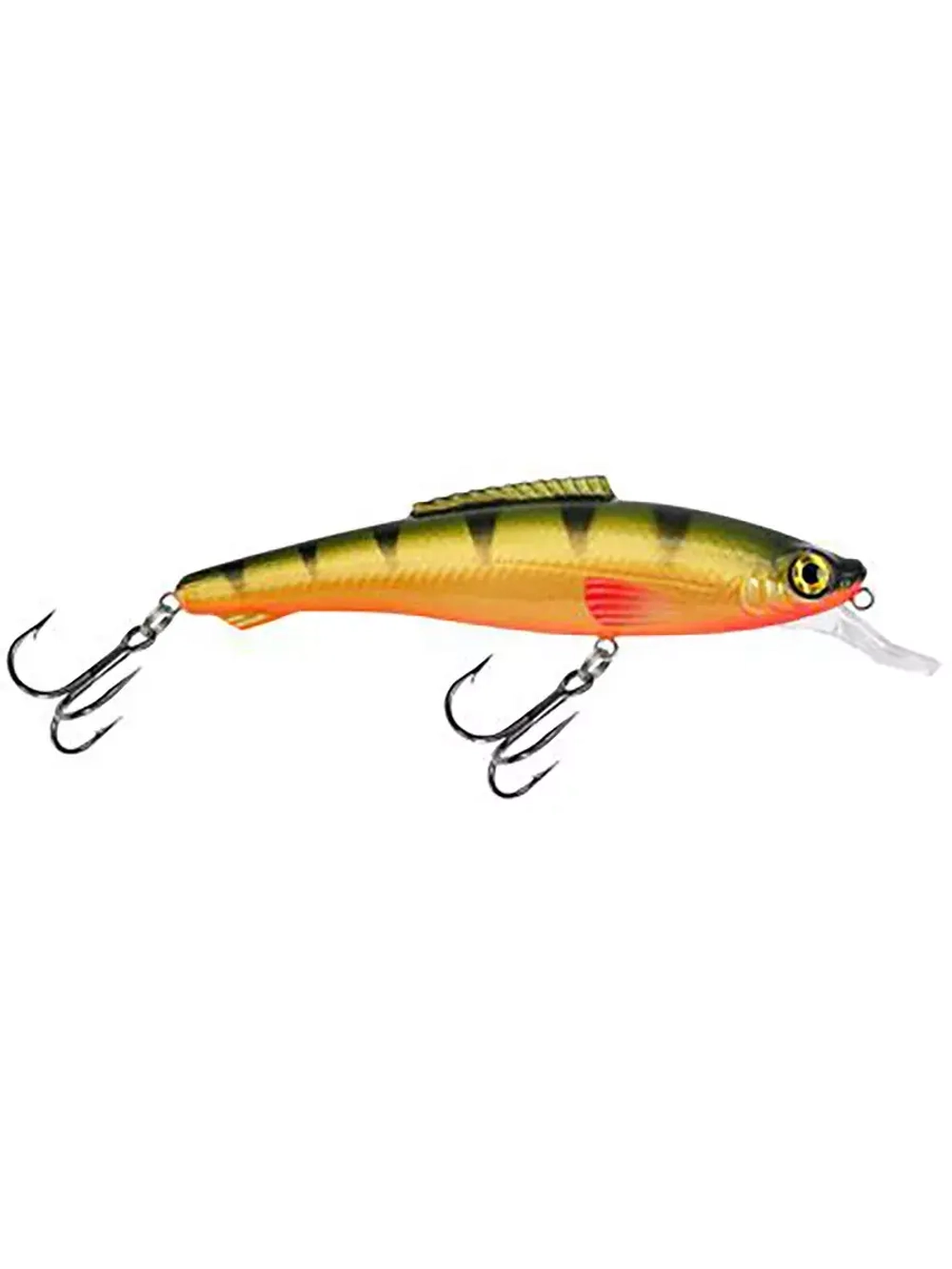 Воблер Минноу ЛЕШИЙ 110mm, цвет 048 (окунь), 1 штука