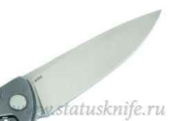 Нож Широгоров Flipper 95 R  T-узор М390 As blue mrbsфотография - 8