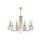 Подвесная люстра Crystal Lux Victoria SP10 Gold/Amber