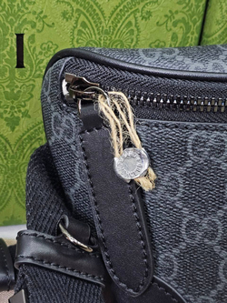 Мужская поясная сумка Gucci Belt Small черного цвета