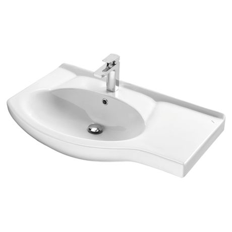 Раковина в ванную Santek Коралл 83 с правым крылом