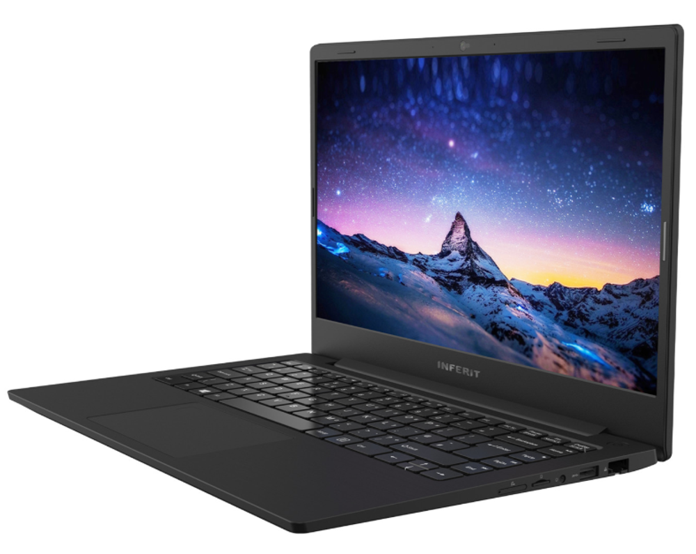 14' Ноутбук Inferit E-Note (1920x1080, Intel Core i5-1135G7, RAM 8ГБ, SSD 256ГБ, Intel Ires XE Graphics, Win 11 Pro)