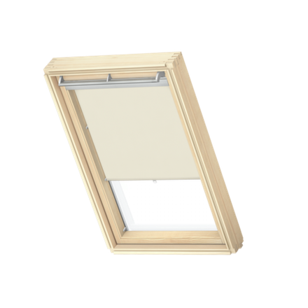 Рулонная штора на крючках VELUX RHL 94х118 бежевая