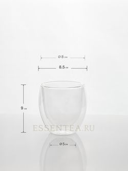 Чашка из двойного стекла