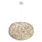 Плафон eos xl, светло-коричневый, d75, 45 см