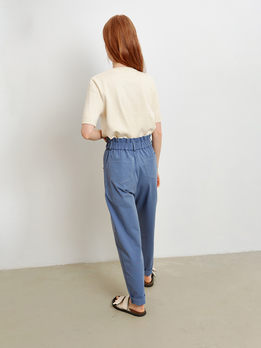 Брюки Cotton Easy Blue