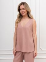 Блузка (топ) Сибелла-4 Виотекс ПУДРОВЫЙ