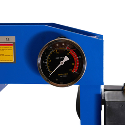 Пресс гидравлический 15 тонн, напольный, с педалью, цвет синий RAL 5005 ROSSVIK