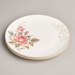 НАБОР ТАРЕЛОК ЗАКУСОЧНЫХ LEFARD "КОРЕЙСКАЯ РОЗА" 2 ШТ. 20,5 СМ (КОР=24ШТ.)