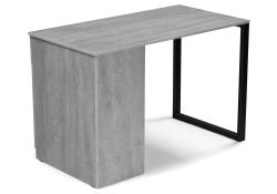 Письменный стол Бэтти Лофт 116х60х75 бетон / черный