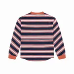 Лонгслив Ymkashix Stripe темно-синий