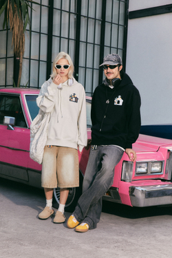 Худи DONSMOKE "Flower Logo" Loose fit Hoodie