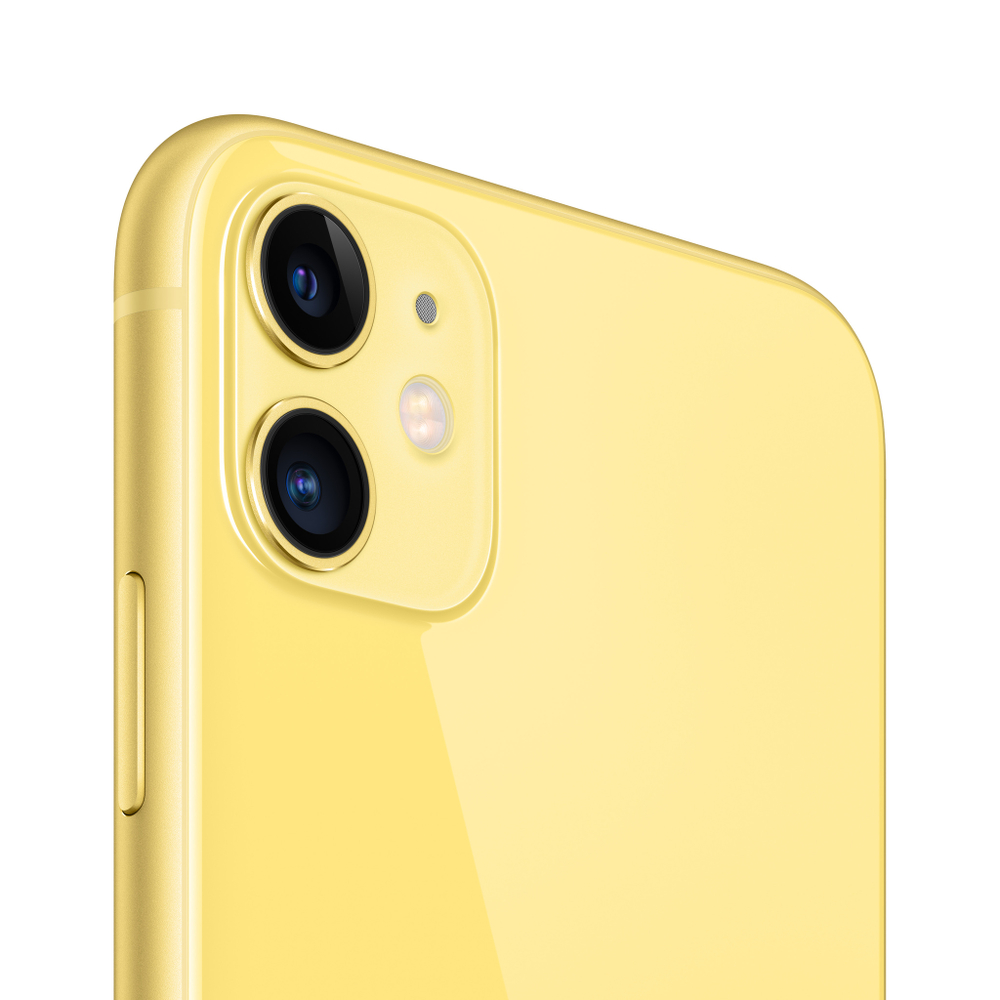 Смартфон Apple iPhone 11 128GB Dual Sim, Yellow (Желтый)