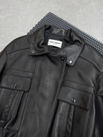 Кожаная куртка Saint Laurent