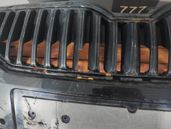 Бампер передний Skoda Octavia 3 (A7) 13-17 Б/У Оригинал 5eu807221