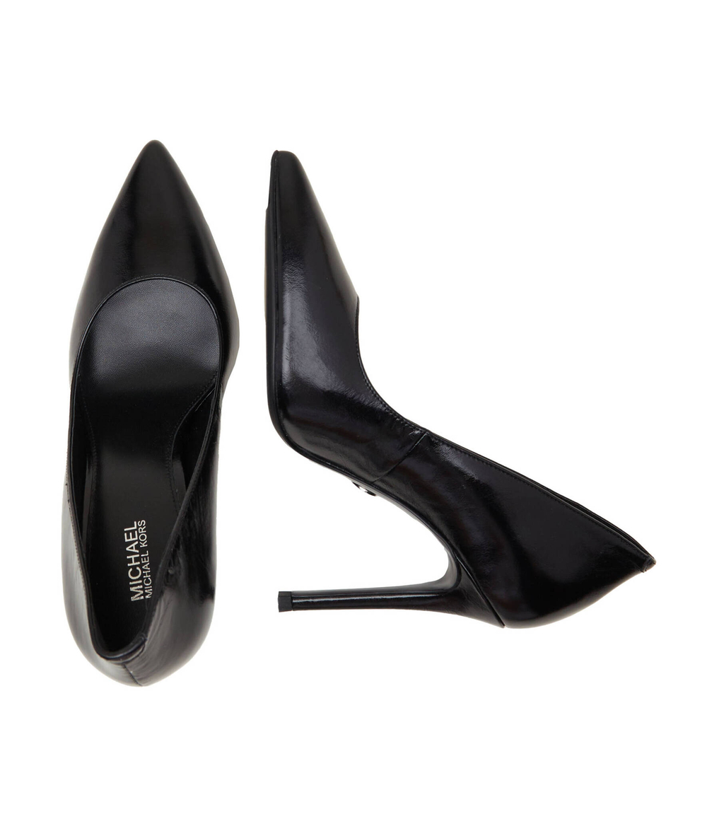 Кожаные туфли на шпильках Michael Kors - черный(40F3KEHP1L)