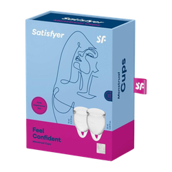 Менструальные чаши Feel confident от Satisfyer (15 и 20 мл)