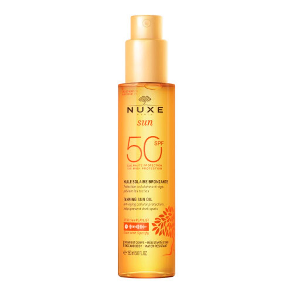 Nuxe SUN Масло для загара SPF 50