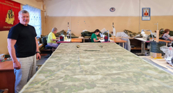 Плащ пончо с защитой от тепловизора