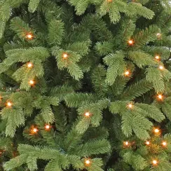 Елка Шервуд Премиум стройная с лампами 185 см., 168 LED ламп, литая хвоя+пвх, Triumph Tree (73147)