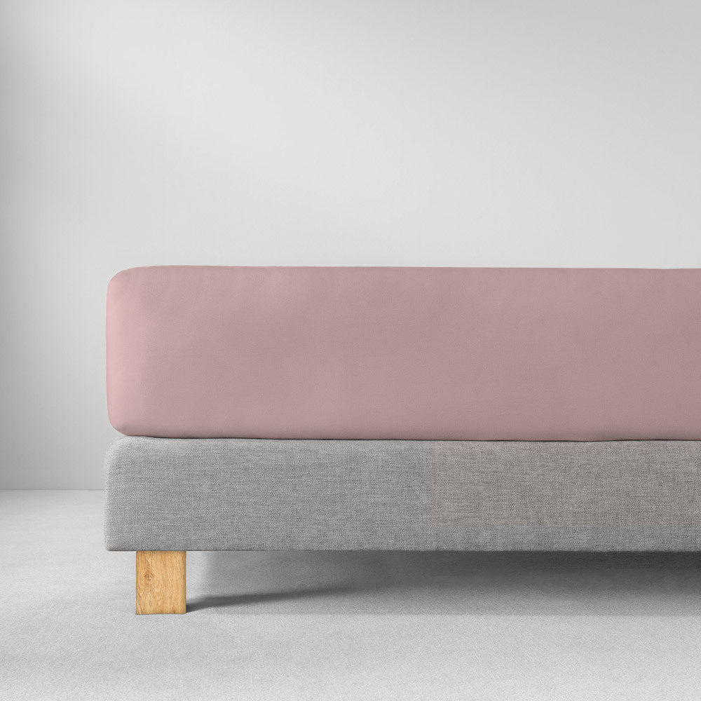 Простыня на резинке 100x200 Estella 620 flieder сиреневая