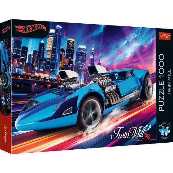 Pazl / Пазлы / Puzzles - "1000 Premium Plus" - Hot Wheels: Twin Mill  / Hot Wheels
