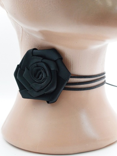 Чокер с розой. Малый