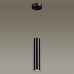 3872/1L HIGHTECH ODL19 405 черный Подвесной светильник GU10 1*50W 220V KIKO