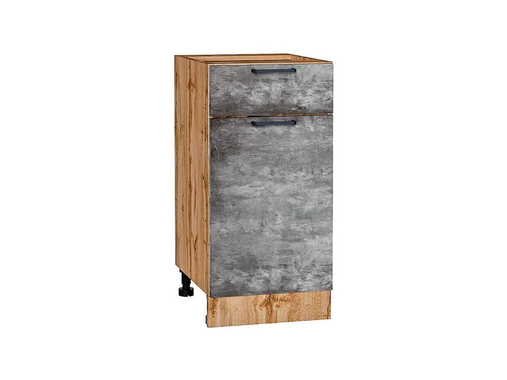 Шкаф нижний с 1-ой дверцей и ящиком Флэт