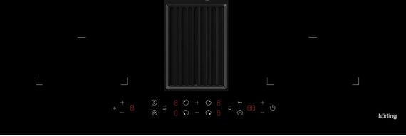 Варочная панель с интегрированной вытяжкой Korting HIBH 84980 NB