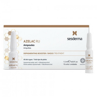 Azelac RU Ampoules Sesderma | Средство в ампулах депигментирующее