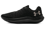 Under Armour Flow Velociti Wind 2 sports comfortable fabric shock absorption, non-slip, wear-resistant, breathable, lightweight, low-cut casual running shoes men's black