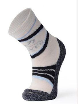 (9ICSU)Термоноски детские Norveg Ice Skating для коньков  9ICSU, молочные