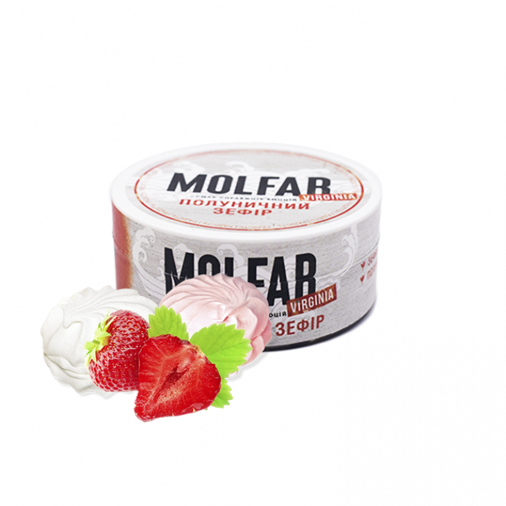 Molfar Virginia Line - Клубничный зефир (100г)