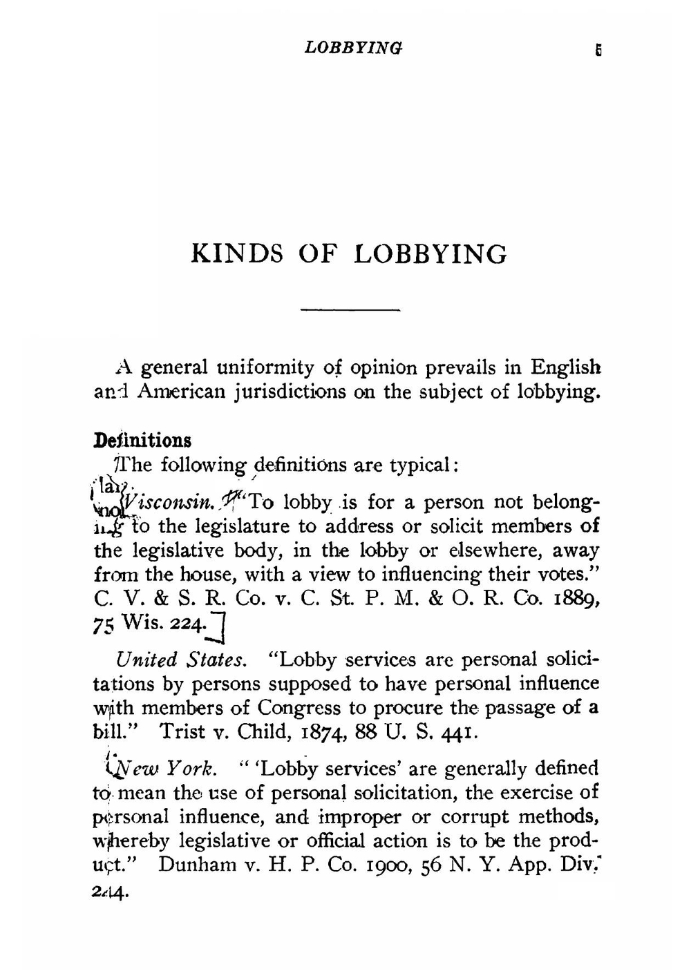 Lobbying | Margaret A. Schaffner