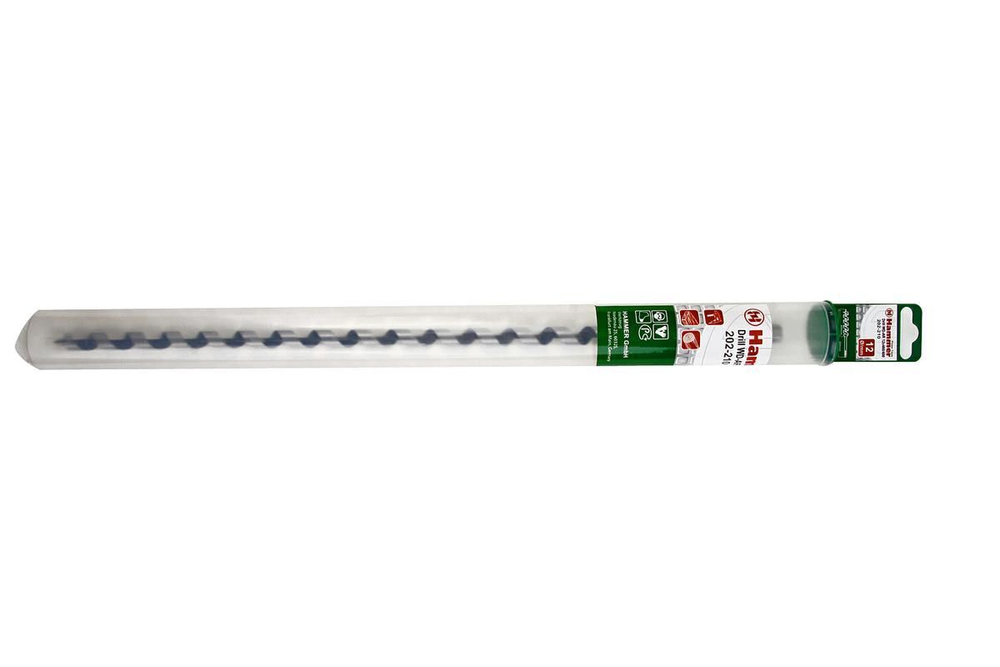 Сверло по дереву HAMMER Ф12х460мм (DR WD AR 12мм*460/370мм)