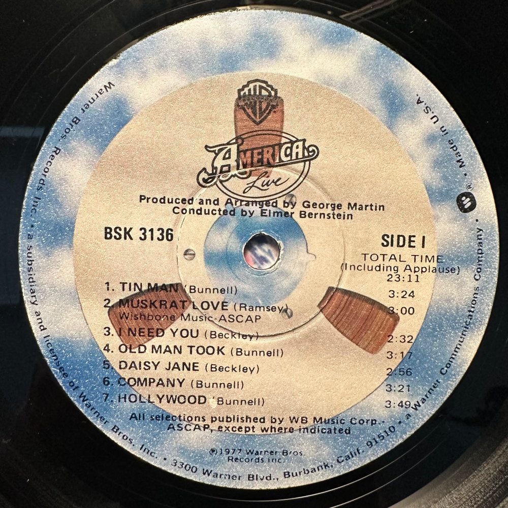 America - Live (США 1977г.)