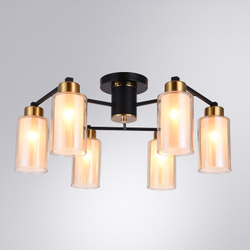 Накладная люстра Arte Lamp A7027PL-6BK