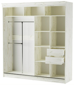 Шкаф-купе «АЛЬЯНС» декор «ОРИОН»