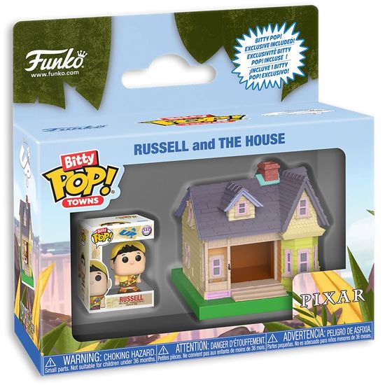 Фигурка Funko Bitty POP! Towns Disney Up Russell and The House 85515 / Фигурка Фанко Битти ПОП! по мотивам вселенной "Дисней", Рассел